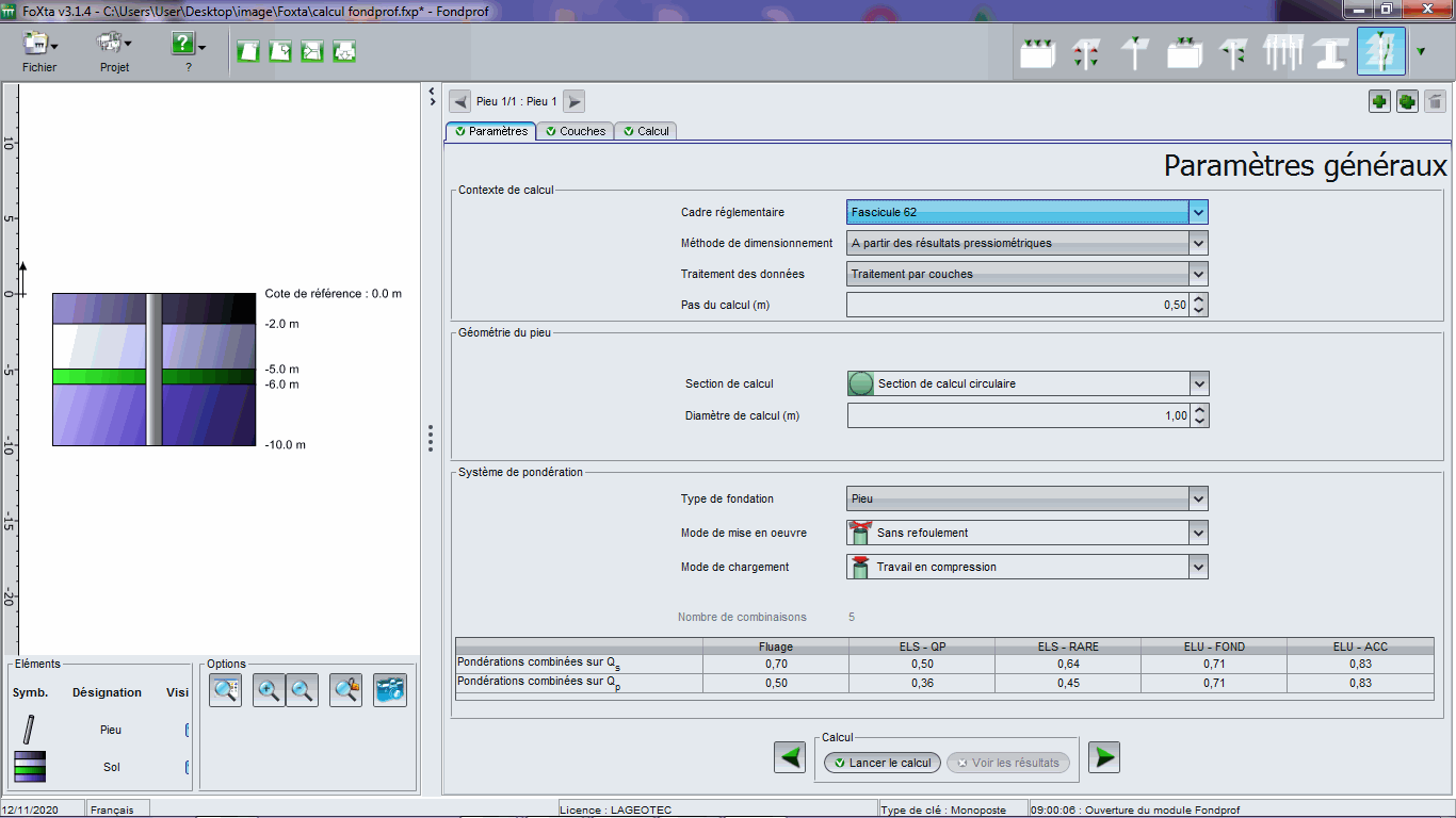 Odoo - Echantillon n°1 pour trois colonnes